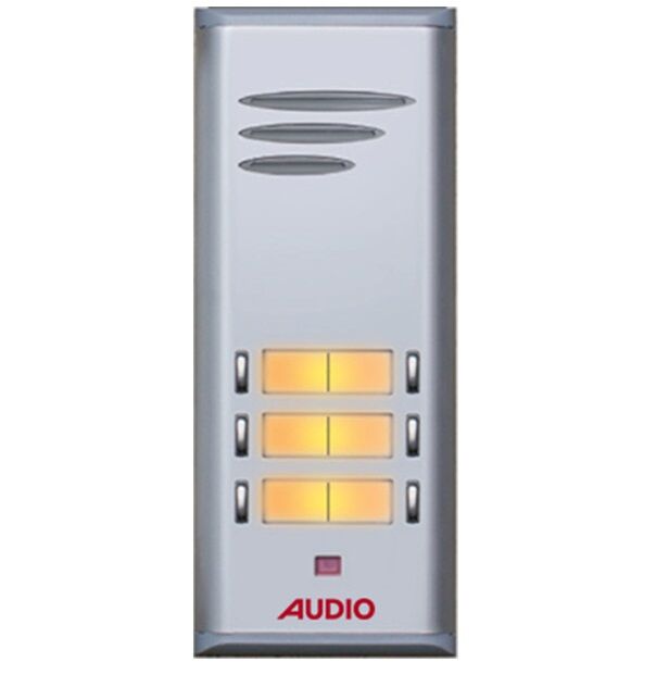 Audio Zil Paneli Hoparlörlü ÇİFT SIRA Buton Sesli Görüntüsüz