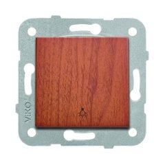 Viko Novella Light Yaylı Anahtar ÇERÇEVESİZ - Kiraz