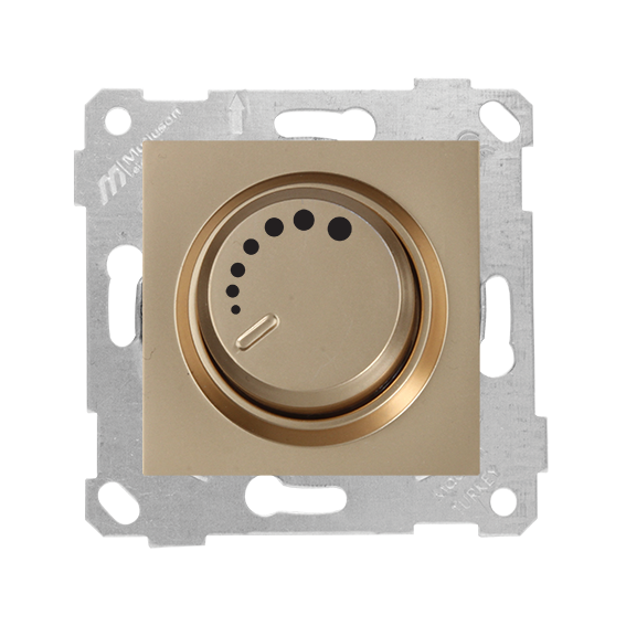 Mutlusan Rita Serisi Anahtar ve Priz Çeşitleri Antik Altın - Dimmer 600W