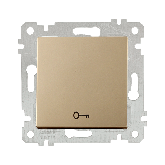 Mutlusan Rita Serisi Anahtar ve Priz Çeşitleri Antik Altın - Kapı Otomatiği