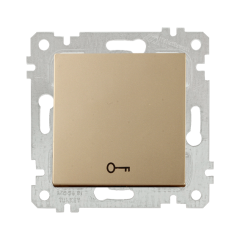 Mutlusan Rita Serisi Anahtar ve Priz Çeşitleri Antik Altın - Kapı Otomatiği