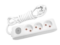 Viko Multi-let Anahtarlı(sız) Grup Priz Uzatma 2li 3lü 5li 6lı 3lü Anahtarlı - 3 Metre