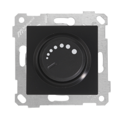 Mutlusan Rita Serisi Anahtar ve Priz Çeşitleri Siyah - Dimmer 600W