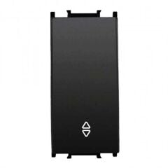 Panasonic Modüler Siyah Vavien 1M Kapak - WVTR10034BL-TR