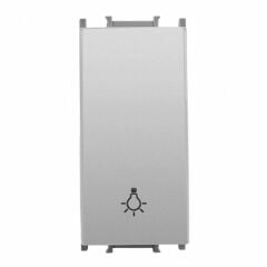 Panasonic Modüler Metalik Beyaz Light 1M Kapak - WVTR10164MW-TR