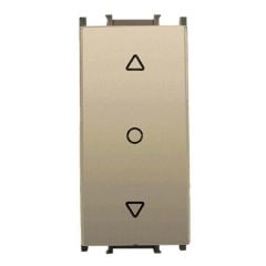 Panasonic Modüler Dore Tek Düğmeli Jaluzi Anahtarı Kapak 1M - WVTR10234DR-TR