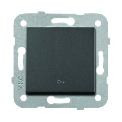 Viko Novella Kapı Otomatiği ÇERÇEVESİZ- Siyah