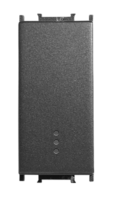 Panasonic Modüler Füme Işıklı Anahtar 1M Kapak - WVTR10024DG-TR