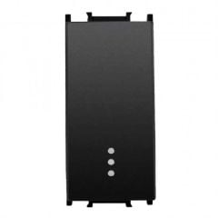 Panasonic Modüler Siyah Işıklı Anahtar 1M Kapak - WVTR10024BL-TR