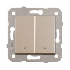 Viko Novella Jaluzi Kumanda ÇERÇEVESİZ- Saten