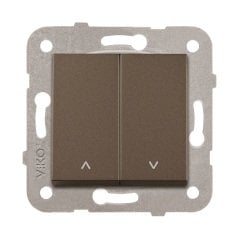 Viko Novella Jaluzi Kumanda ÇERÇEVESİZ- Antrasit