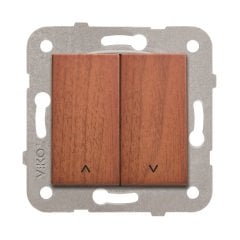 Viko Novella Jaluzi Kumanda ÇERÇEVESİZ- Kiraz