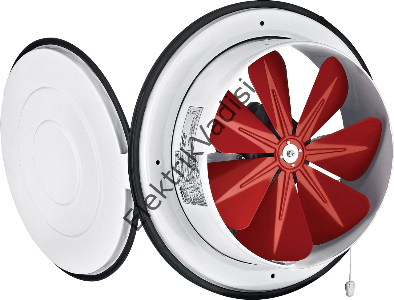 Bahçivan Aksiyel Kapaklı Aspiratör 16 Cm BK-160