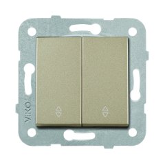 Viko Novella Komütatör Vavian ÇERÇEVESİZ- Antrasit