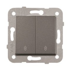 Viko Novella Komütatör Vavian ÇERÇEVESİZ- Füme