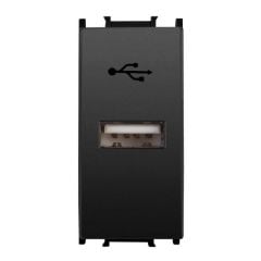Viko Panasonic Thea Modüler Siyah Usb Konnektör Alt+Kapak 1M - WVTT14194BL-TR