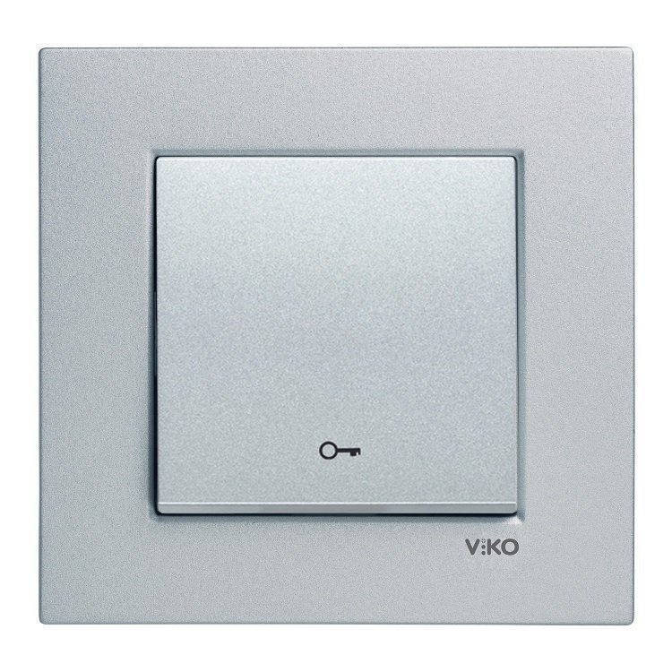 Viko Artline Novella GÜMÜŞ Kapı Otomatiği Çerçeveli - 92605005