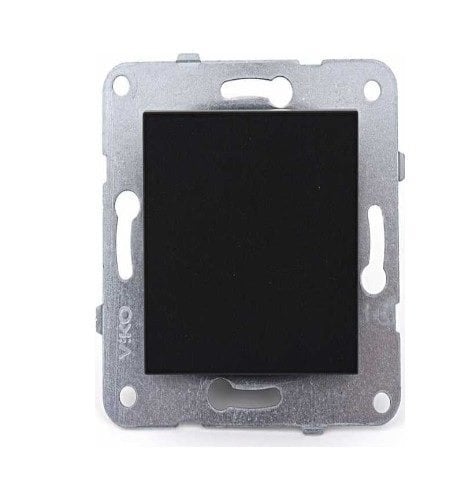 Viko Artline Novella SİYAH Renk Anahtar ve Priz Çeşitleri Tekli Anahtar