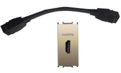 Viko Panasonic Thea Modüler Dore Hdmı Konnektör Alt+Kapak 1M - WVTT14704DR-TR