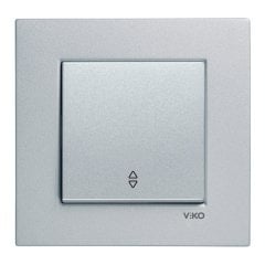 Viko Artline Novella GÜMÜŞ Vavien Anahtar Çerçeveli - 92605004