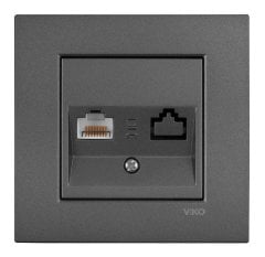FÜME Tekli Data İnternet Çerçeveli Viko Artline - 92605432