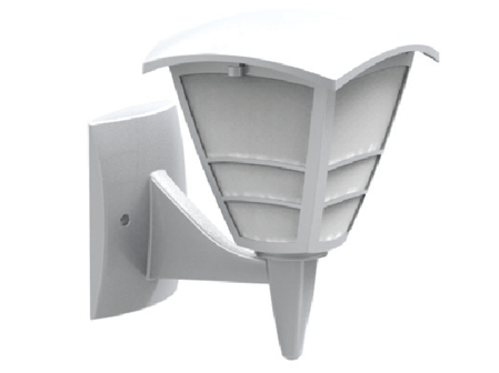 HOROZ BAHÇE AYDINLATMASI YONCA IP 54 Yonca 2 Beyaz Duvara