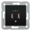 Viko Novella USB Şarj Prizi 5V 2A ÇERÇEVESİZ- SİYAH
