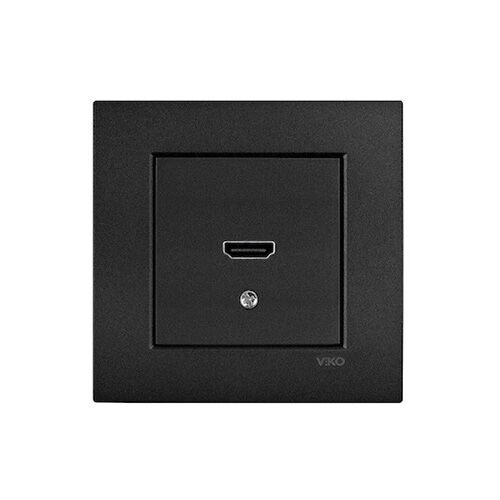 Viko Novella HDMI Konnektör - SİYAH