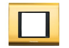 Viko Panasonic Thea 2M Sistema Gold+Siyah Çerçeve