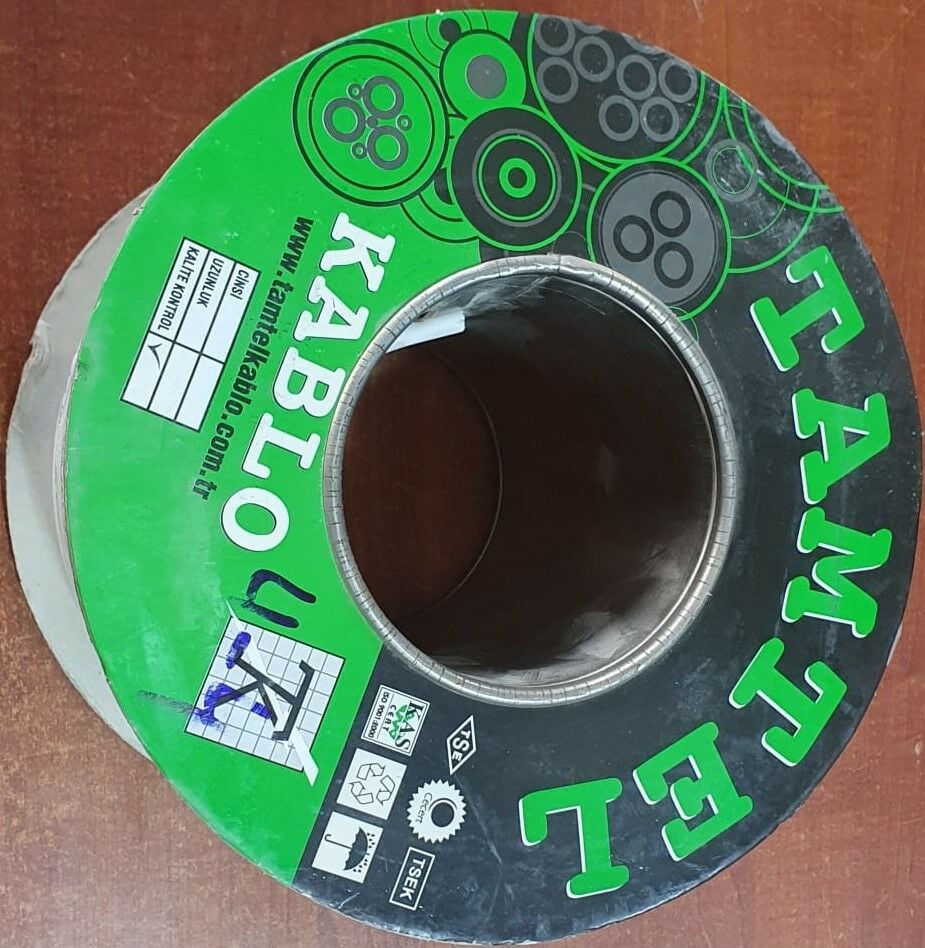 Tamtel RG-6 U4 UYDU KABLOSU BAKIR 300 MT