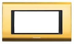 Viko Panasonic Thea Sistema 4M Gold Siyah Çerçeve