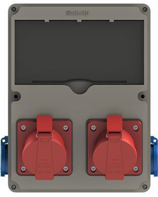 Nead Kombinasyon Kutusu 5X16A 2 Adet Ön+1x16A 2 Adet Yan 5021
