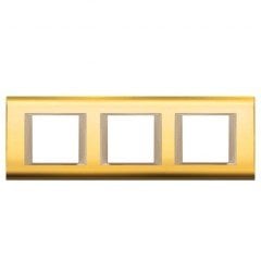 Viko Panasonic Thea Sistema 3x2M Gold Dore Çerçeve