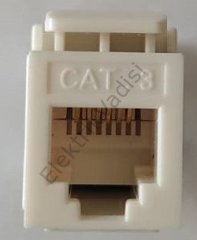 Nead 45x45 mm Cat-3 Rj11 Telefon Soketi 2057