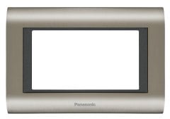 Viko Panasonic Thea Sistema 3M İnox Füme Çerçeve