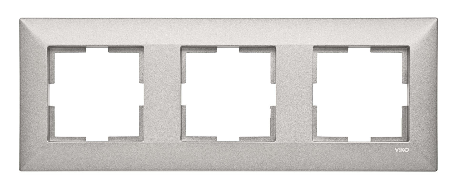 Viko Trenda Metalik Beyaz Üçlü Çerçeve - 92190763