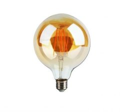 Cata 6 Watt Rustik Led G125 Glop Ampül Ct-4287 Amber