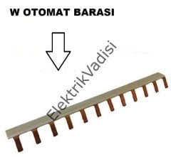 Monofaze W Otomat Barası Bakır 53 Cm