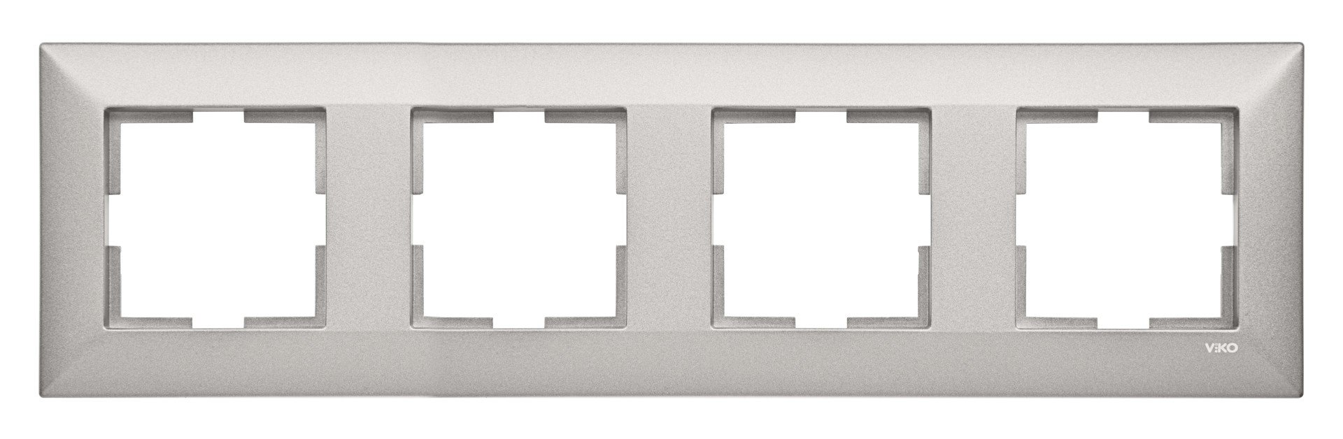 Viko Trenda Metalik Beyaz Dörtlü Çerçeve - 92190764