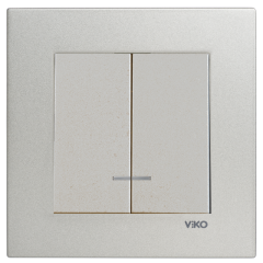 Viko Artline Novella SATEN Renk Anahtar ve Priz Çeşitleri Jaluzi Kumanda Anahtarı