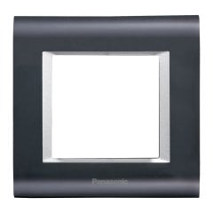 Viko Panasonic Thea 2M Sistema Una+Metalik Beyaz Çerçeve