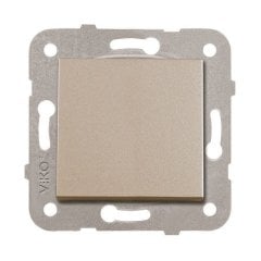 Viko Artline Novella SATEN Renk Anahtar ve Priz Çeşitleri Tekli Anahtar