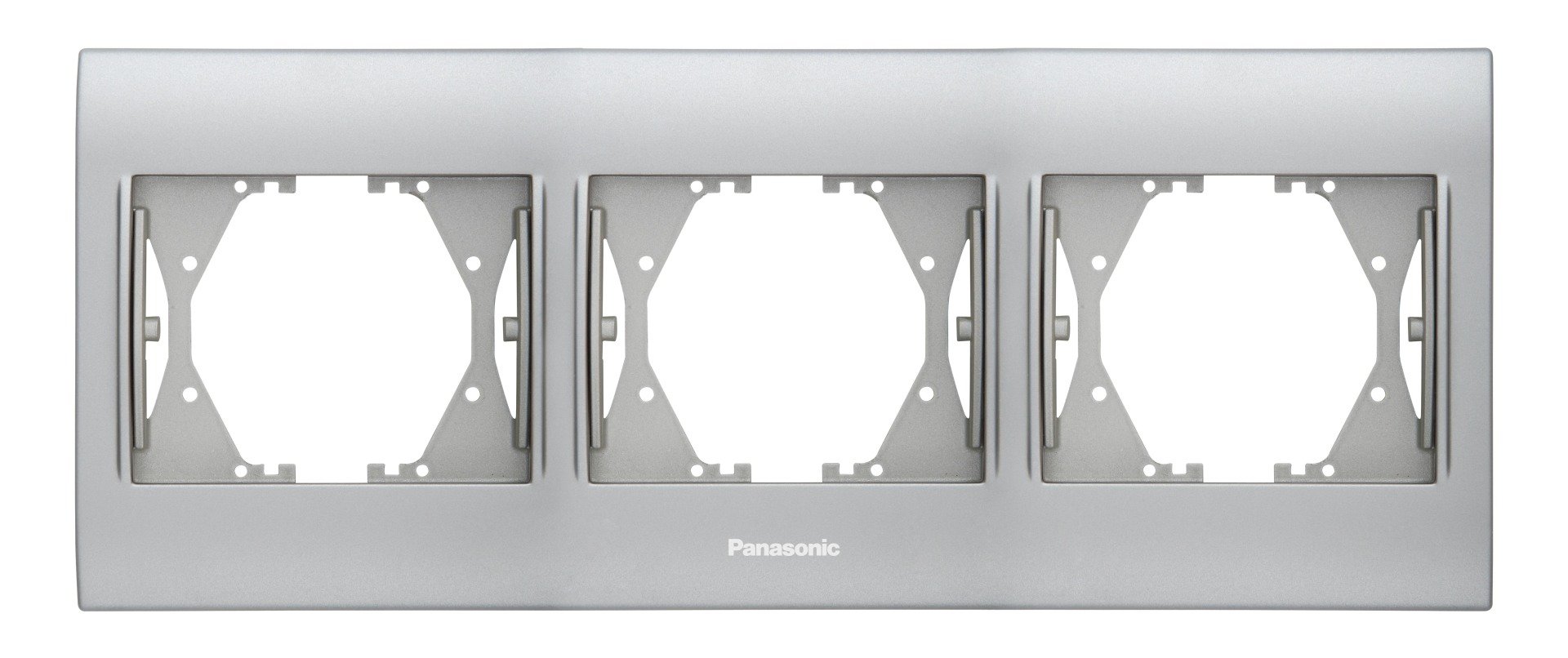 Panasonic Thea Blu Chrome Matt+Beyaz Üçlü Çerçeve  - WBTF08035CM-TR