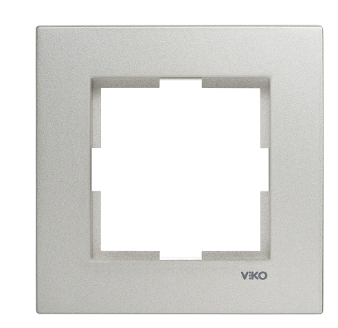 Viko Artline Novella SATEN Renk Anahtar ve Priz Çeşitleri Tekli Çerçeve