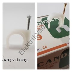 Çivili Kroşe 0-1-2-3-4-5-6-6.5-7-8-9 No 2 No - 10 Lu