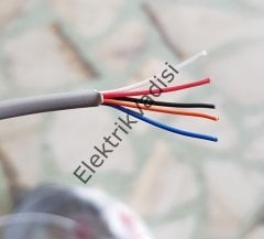 Telefon Kablosu 2 ÇİFT 5 Telli Tam Bakır 2X2X0.50 Tamtel 100 MT