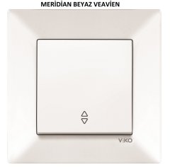 Viko Karre/Meridian Beyaz/Krem Vavien Veavien Anahtarı