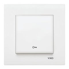 Viko Karre/Meridian Beyaz/Krem Kapı Otomatiği