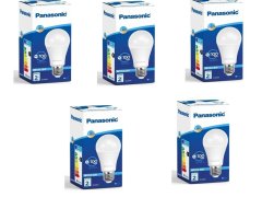 Panasonic 4.9W Led Ampul Beyaz Sarı Işık E27 Duy 5li Paket Beyaz