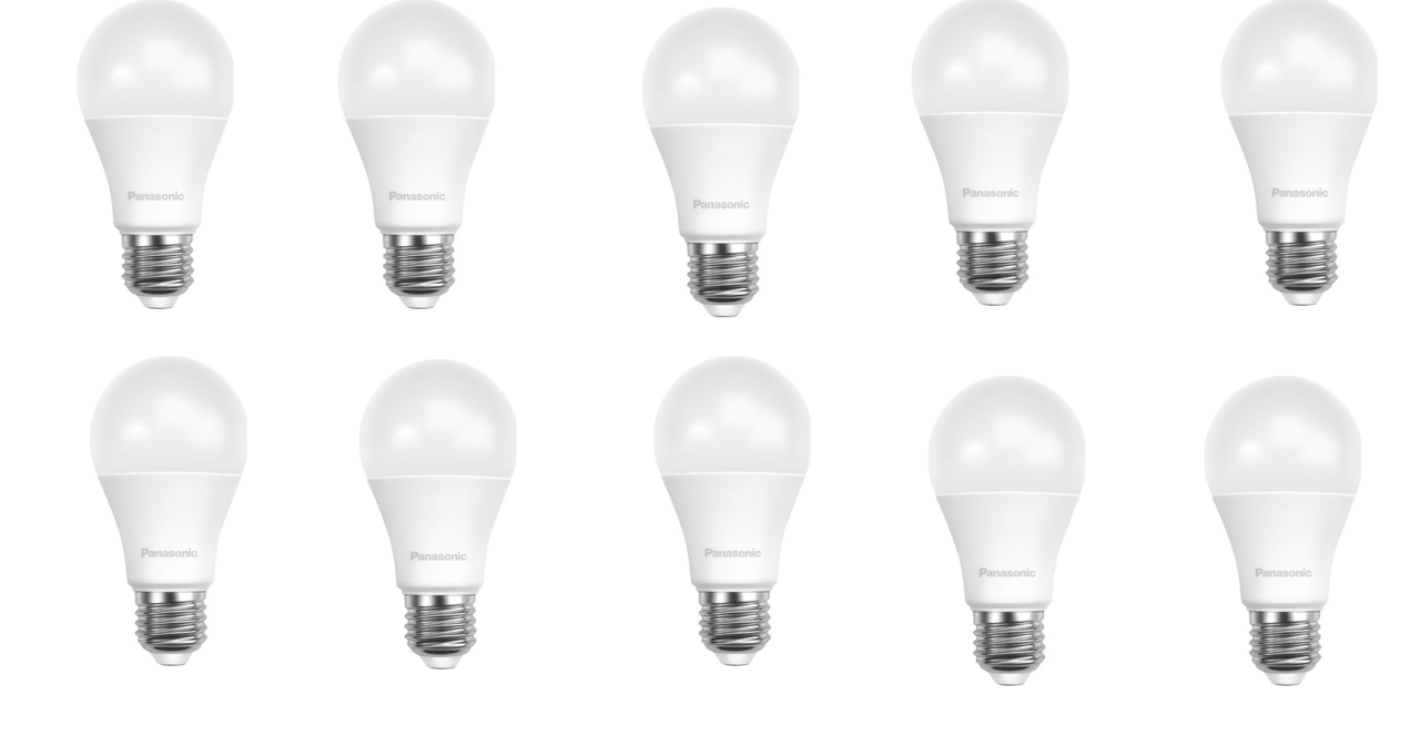 Panasonic 4.9W Led Ampul Beyaz Sarı Işık E27 Duy 5li Paket Beyaz
